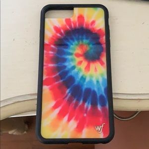 tie dye wildflower iphone 8/7/6 plus case